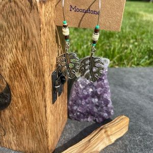 Silver Leaf Earrings